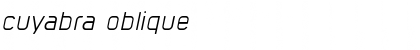 cuyabra Font