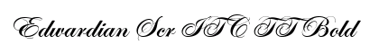 Edwardian Scr ITC TT Bold preview