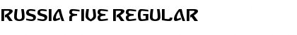 Download Russia Five Font Download Russia Five Font