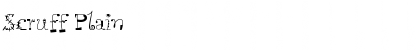 Scruff Font