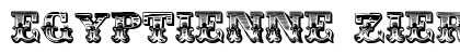 Egyptienne Zierinitialien Regular