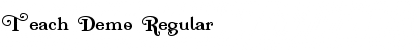 Download Teach Demo Font Download Teach Demo Font