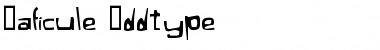 Xaficule Oddtype Font