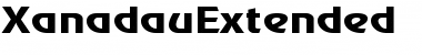 XanadauExtended Font