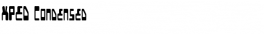 XPED Condensed Font