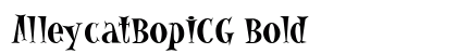 AlleycatBopICG Bold