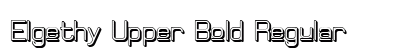 Elgethy Upper Bold Regular