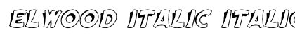 Elwood Italic Italic preview