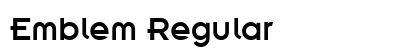 Emblem Regular Preview