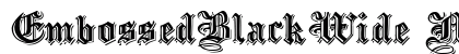 EmbossedBlackWide Normal preview