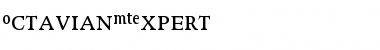 OctavianMTExpert Roman Font