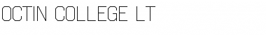 Octin College Font