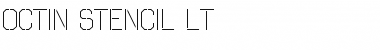 Octin Stencil Font