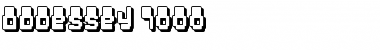 Oddessey 7000 Font