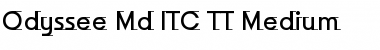 Odyssee Md ITC TT Medium Font