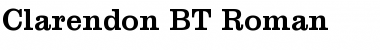 Clarendon BT Font