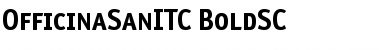 OfficinaSanITC Bold Font