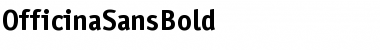 OfficinaSansBold Regular Font