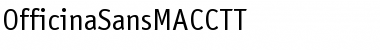 Download OfficinaSansMACCTT Font