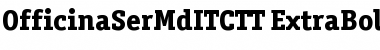 OfficinaSerITCTT Font