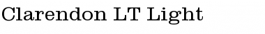 Clarendon LT Light Font