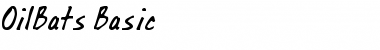 Download OilBats Font