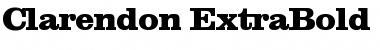 Clarendon-ExtraBold Font