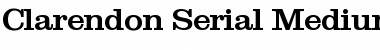 Clarendon-Serial-Medium Font