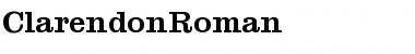 ClarendonRoman Font