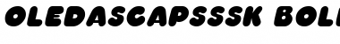 Download OledaSCapsSSK Font