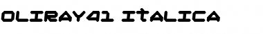 Oliray41 Italica Font Oliray41 Italica Font