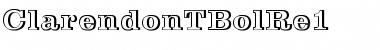 Download ClarendonTBolRe1 Font Download ClarendonTBolRe1 Font