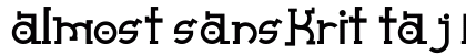 Almost Sanskrit taj Bold