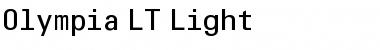 Olympia LT Light Regular Font