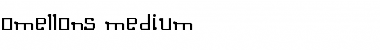 Omellons Medium Font