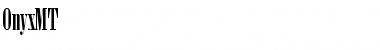 Download OnyxMT Font Download OnyxMT Font