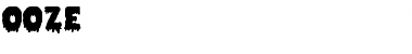 Download OOZE Font Download OOZE Font