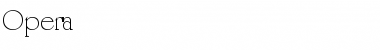Download Opera Font Download Opera Font