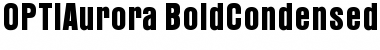 OPTIAurora Bold Font