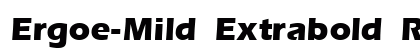 Ergoe-Mild Extrabold Regular