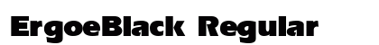 ErgoeBlack Regular