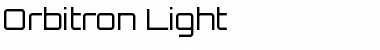 Orbitron Light Font