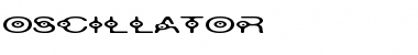 Oscillator Font