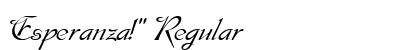 Esperanza!&quot; Regular preview