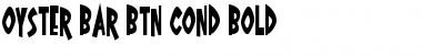 Oyster Bar BTN Cond Bold Font