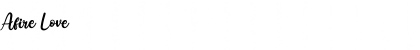Afire Love Font