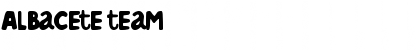Albacete team Font