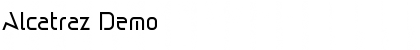 Alcatraz Demo Font