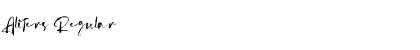 Aliters Font
