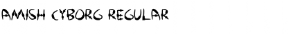 Amish Cyborg Font